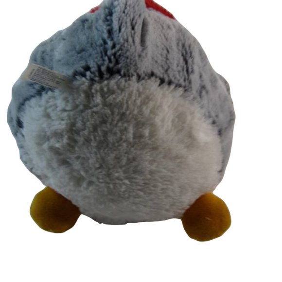 SeaWorld Soft Cuddly Gray Penguin Plush with Red Stocking Hat 12" tall - Picture 7 of 7